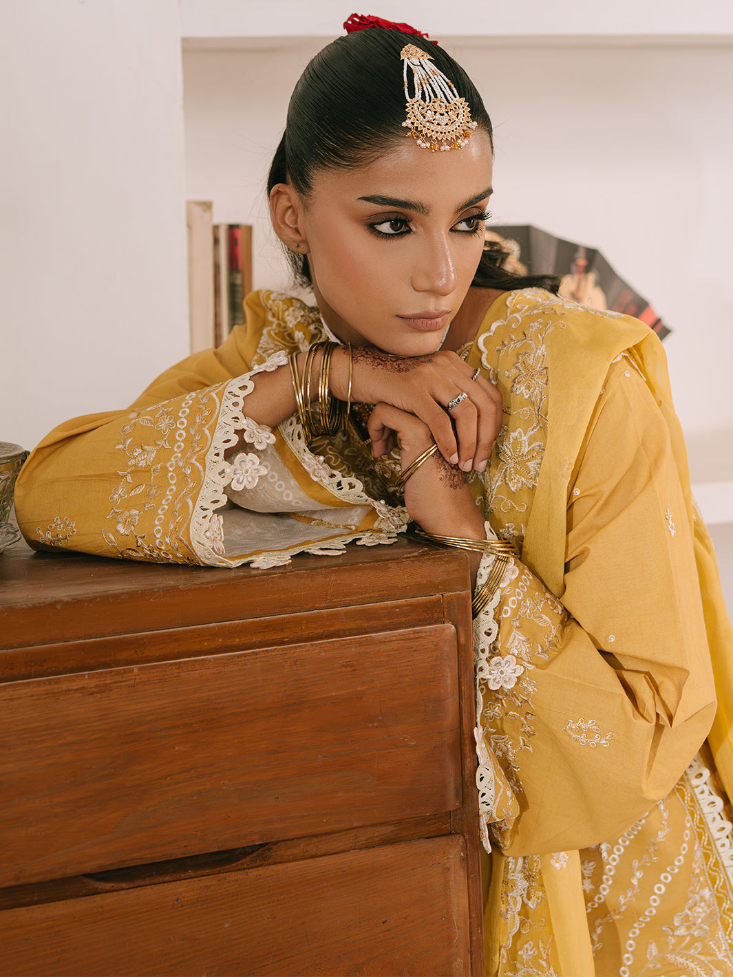 Mahnur | Shanaya Luxury Lawn 25 | Zunaira by Mahnur - Designer Dress - Type: Ladies Clothes - Available at Libayah - 100% Original
