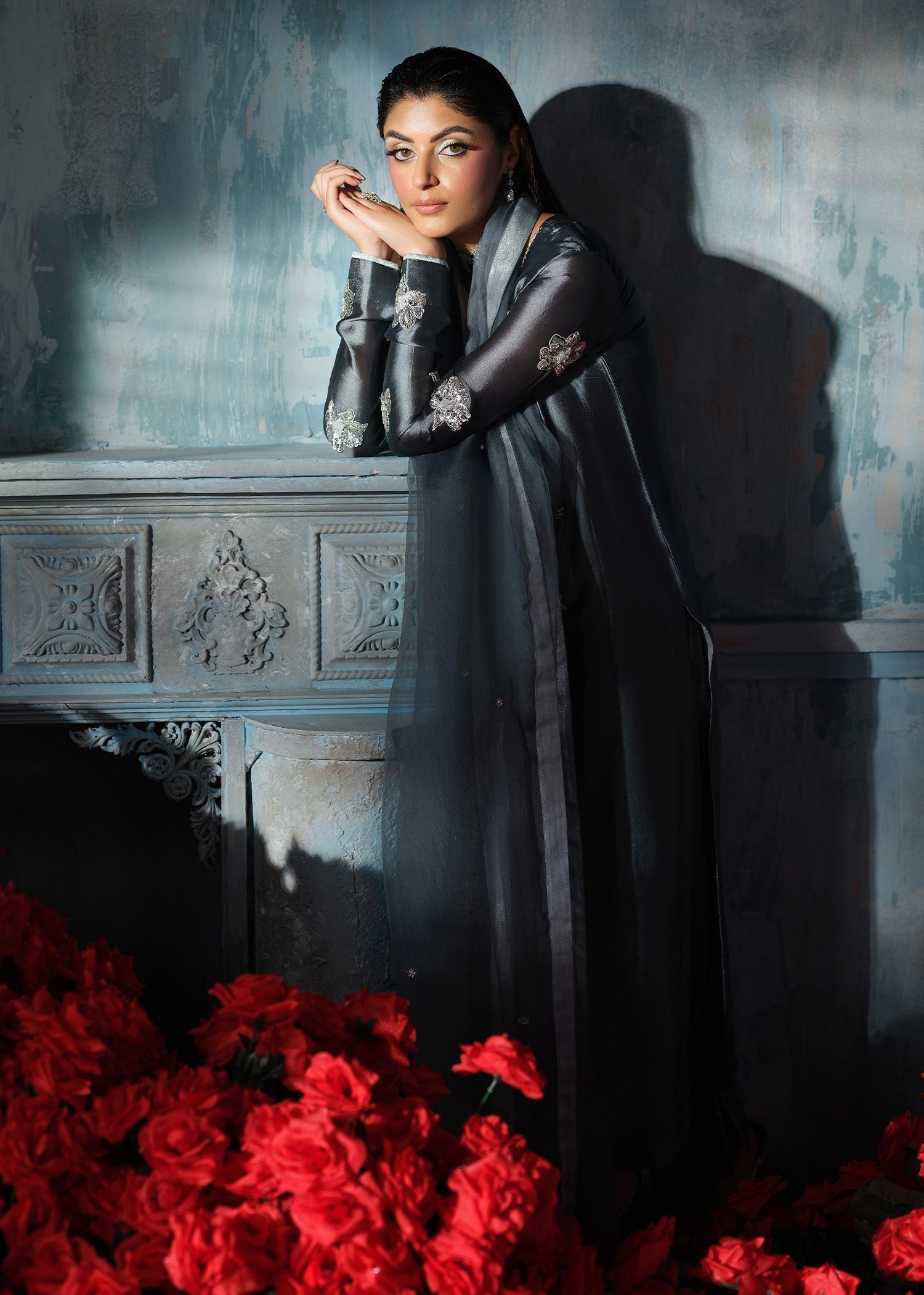 Mahum Asad | Reign Luxury Pret | Elaina by Mahum Asad - Designer Dress - Type: Ladies Clothes - Available at Libayah - 100% Original