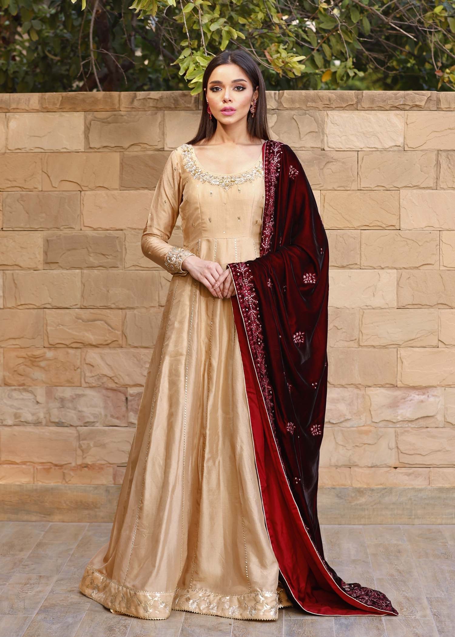 Mahum Asad | Winter Edit | REEM by Mahum Asad - Designer Dress - Type: Ladies Clothes - Available at Libayah - 100% Original