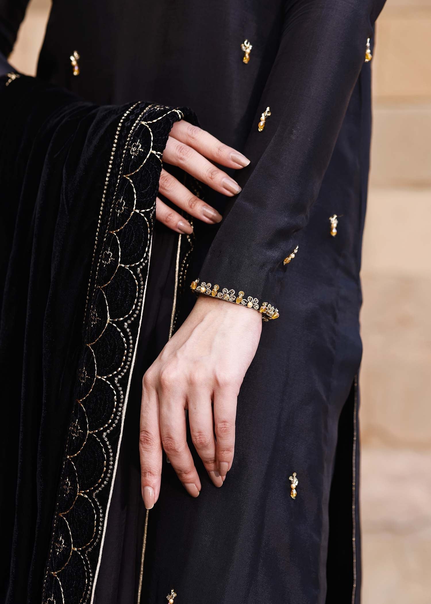 Mahum Asad | Winter Edit | ELIF by Mahum Asad - Designer Dress - Type: Ladies Clothes - Available at Libayah - 100% Original