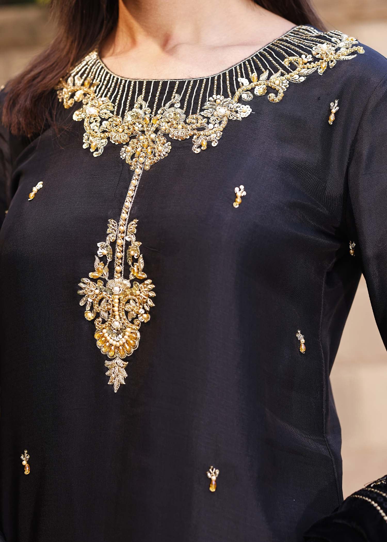 Mahum Asad | Winter Edit | ELIF by Mahum Asad - Designer Dress - Type: Ladies Clothes - Available at Libayah - 100% Original