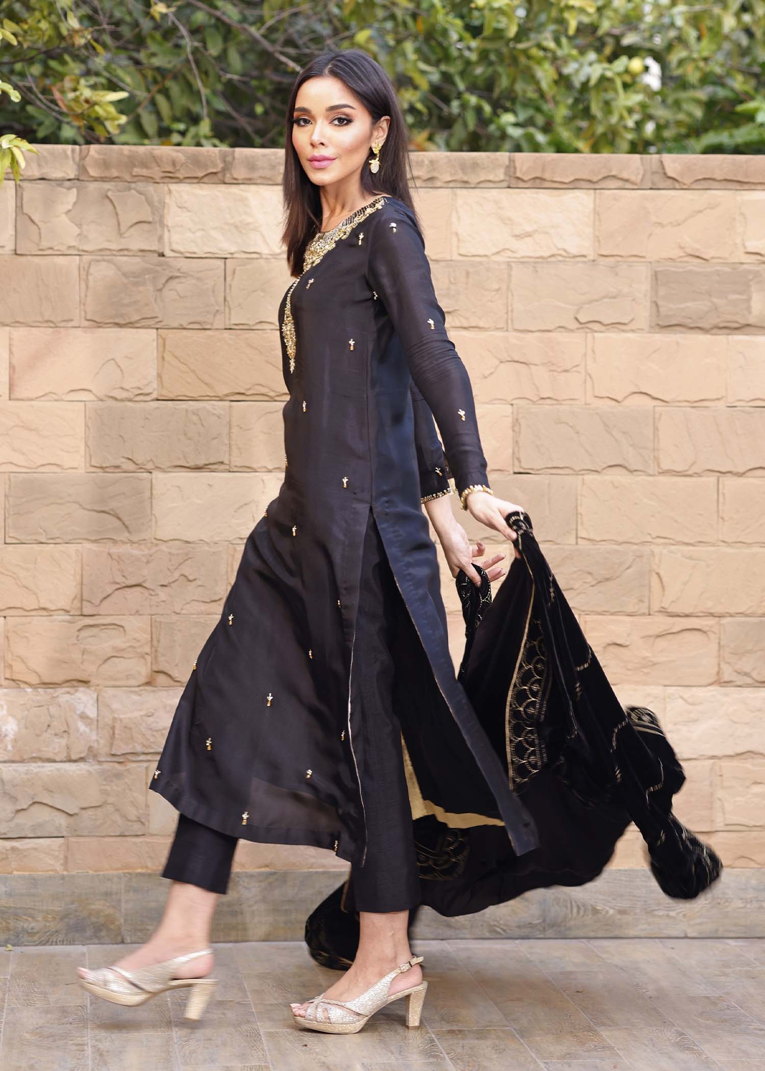 Mahum Asad | Winter Edit | ELIF by Mahum Asad - Designer Dress - Type: Ladies Clothes - Available at Libayah - 100% Original