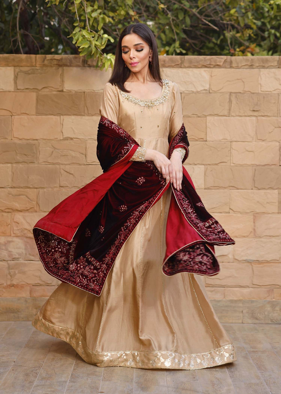 Mahum Asad | Winter Edit | REEM by Mahum Asad - Designer Dress - Type: Ladies Clothes - Available at Libayah - 100% Original