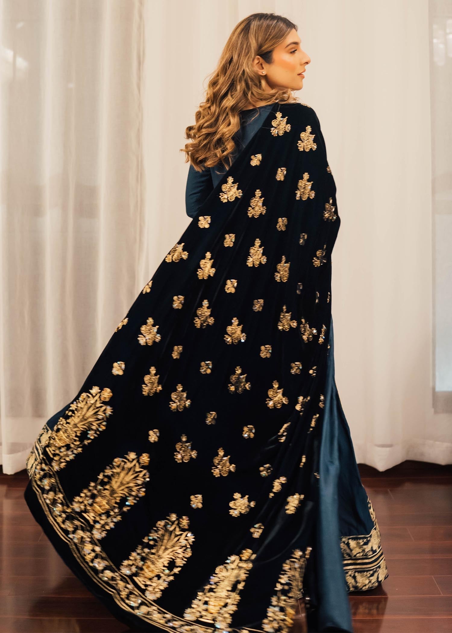 Mahum Asad | Winter Edit | Audrey by Mahum Asad - Designer Dress - Type: Ladies Clothes - Available at Libayah - 100% Original