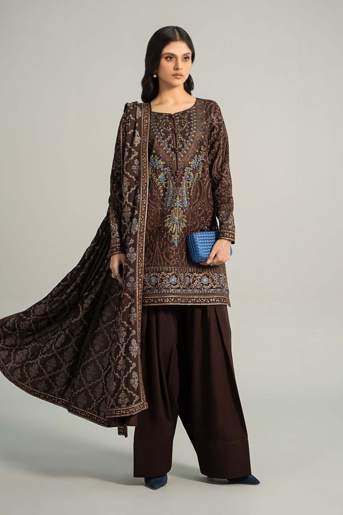 Maria B | Casual Pret 2024 |  DW-W24-12 by Maria B - Designer Dress - Type: Ladies Clothes - Available at Libayah - 100% Original