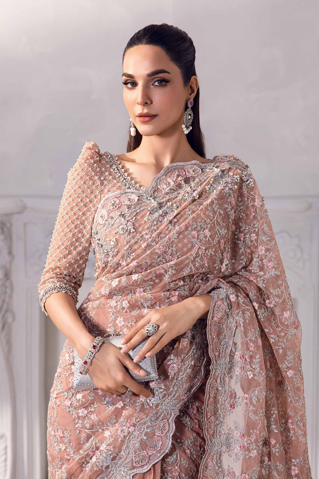 Maria B | Couture | Solana by Maria B - Designer Dress - Type: Ladies Clothes - Available at Libayah - 100% Original