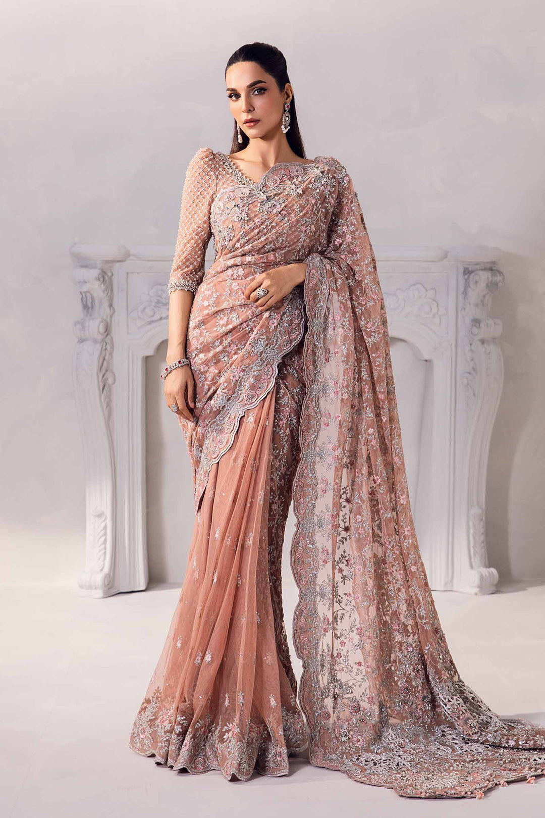 Maria B | Couture | Solana by Maria B - Designer Dress - Type: Ladies Clothes - Available at Libayah - 100% Original