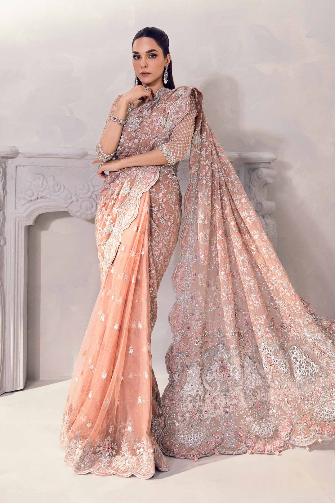 Maria B | Couture | Solana by Maria B - Designer Dress - Type: Ladies Clothes - Available at Libayah - 100% Original