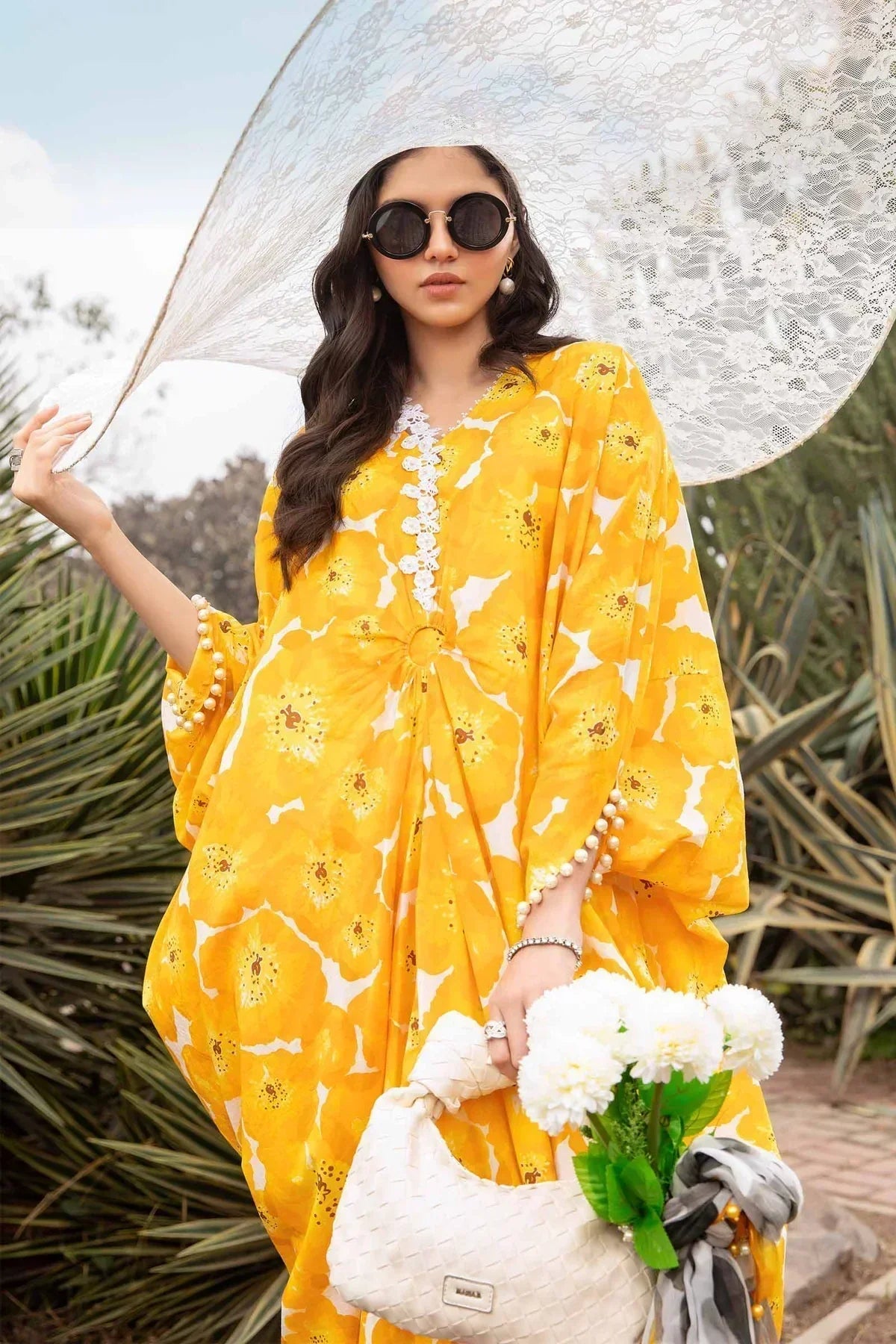 Maria B | M Prints Spring 24 | MPT-2112-B by Maria B - Designer Dress  - Type : Ladies Clothes - Available at Libayah - 100% Original 
