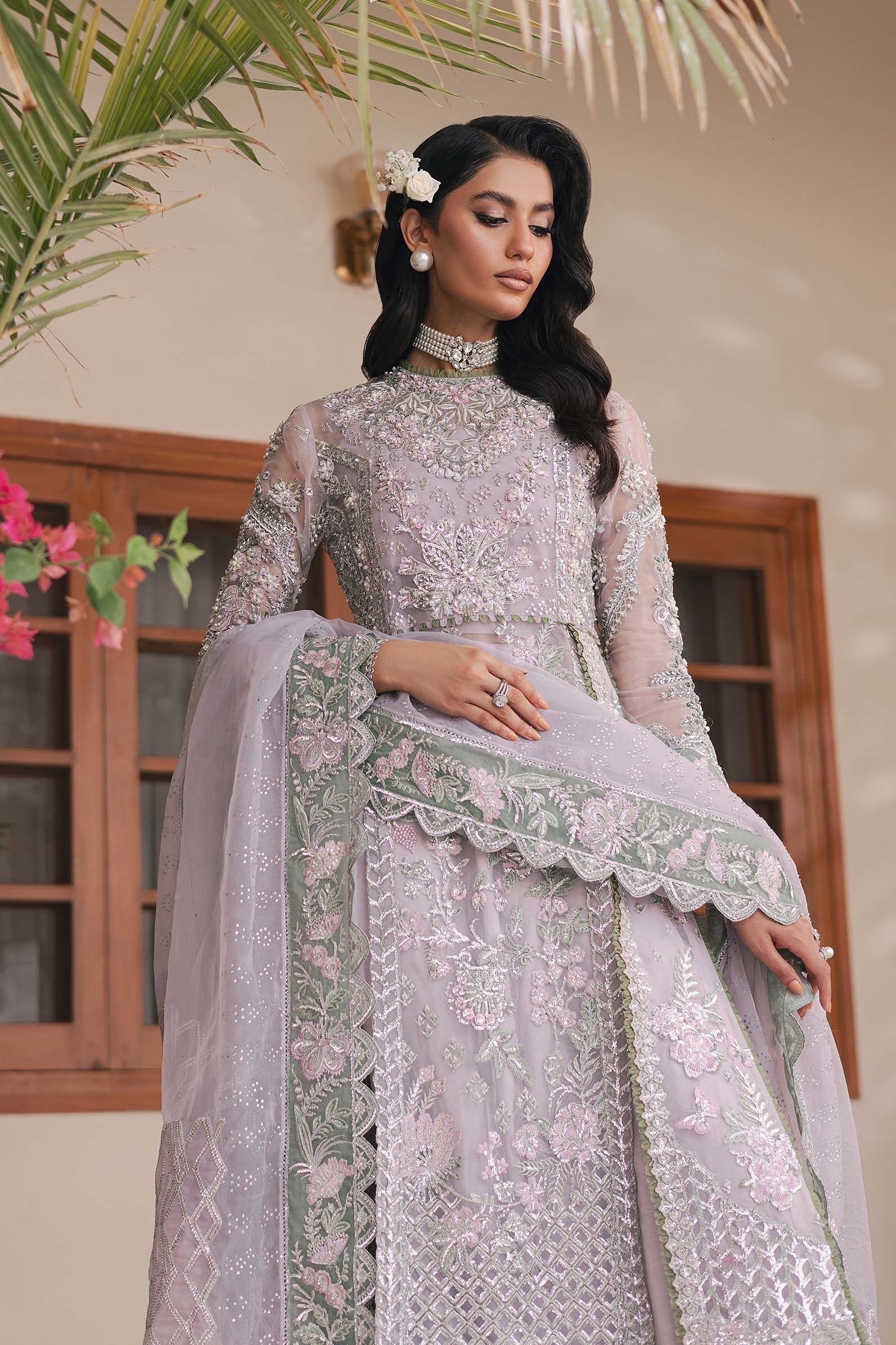 Maryam Hussain | Marwa Luxury Formals 24 | Gia by Maryam Hussain - Designer Dress - Type: Ladies Clothes - Available at Libayah - 100% Original