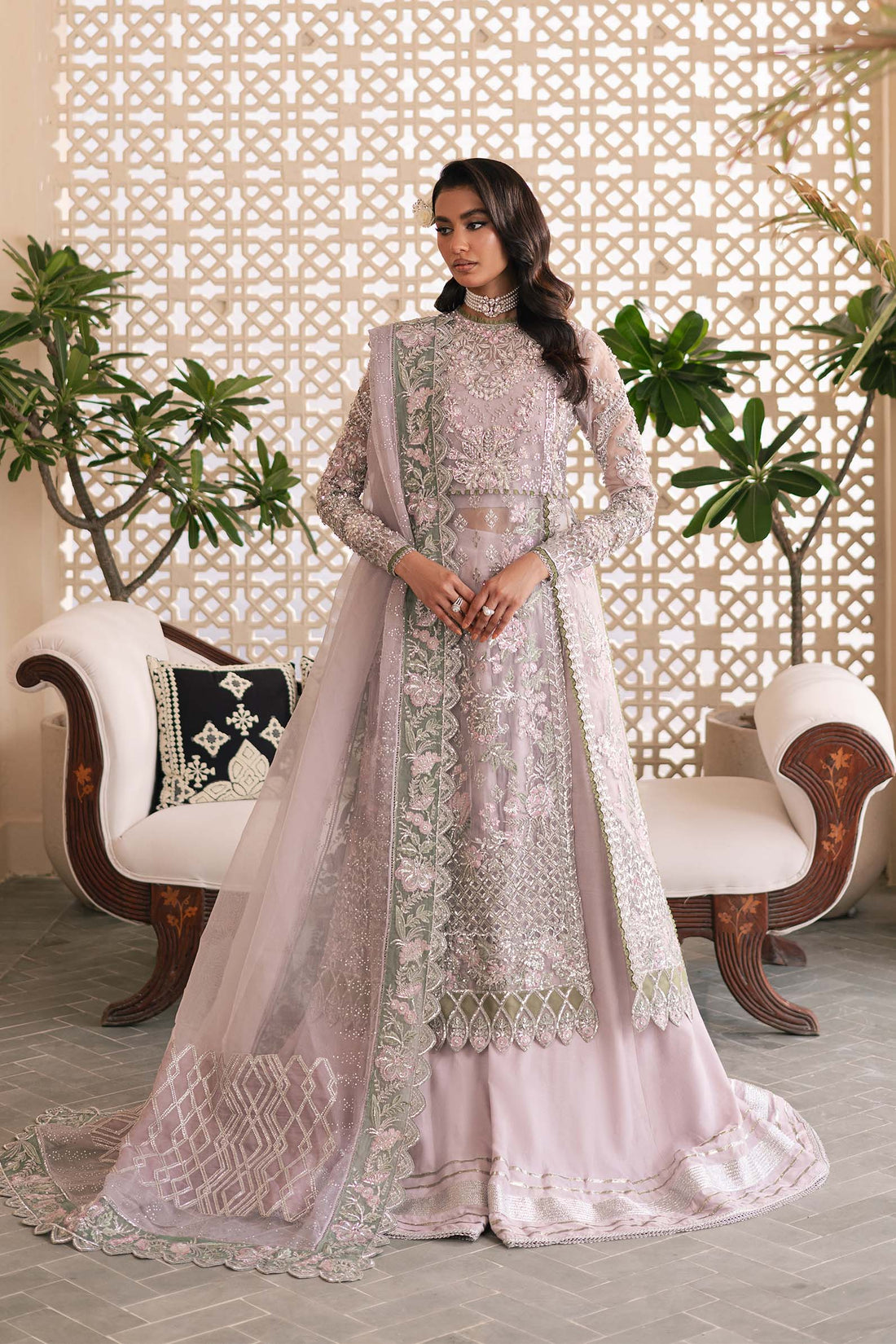 Maryam Hussain | Marwa Luxury Formals 24 | Gia by Maryam Hussain - Designer Dress - Type: Ladies Clothes - Available at Libayah - 100% Original