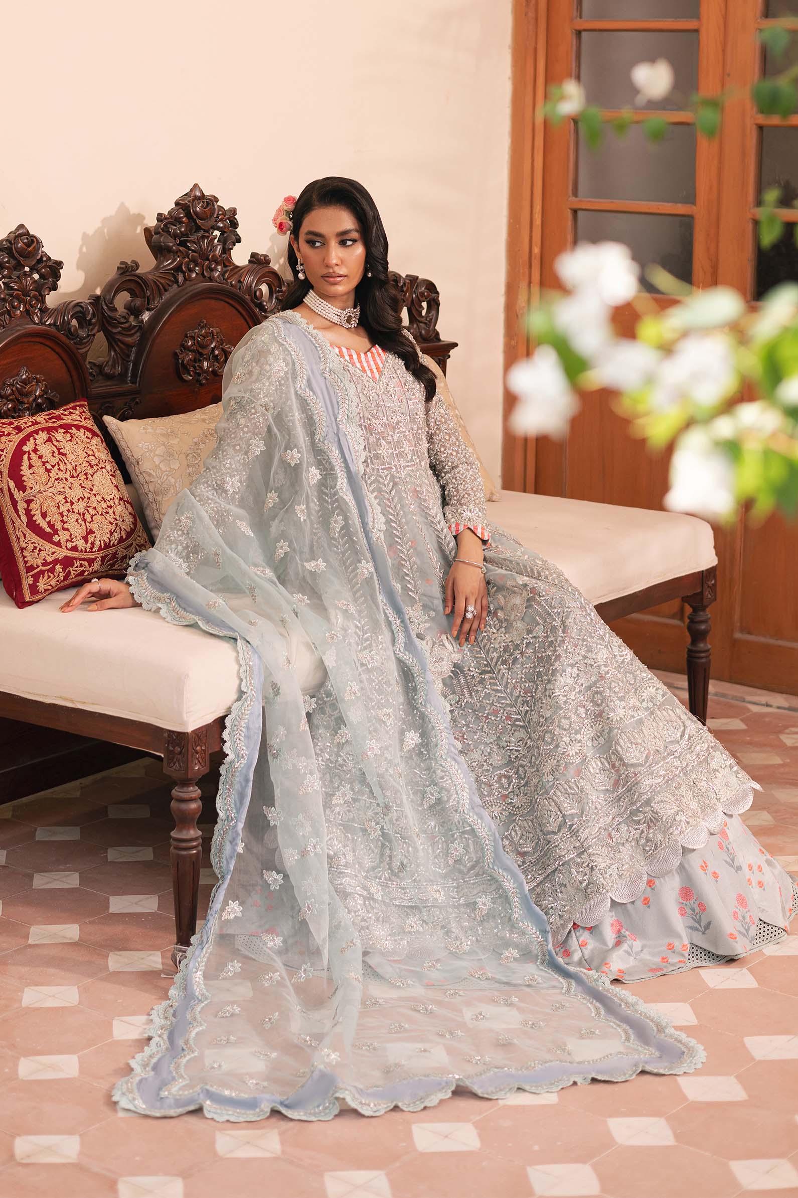 Maryam Hussain | Marwa Luxury Formals 24 | Anaya by Maryam Hussain - Designer Dress - Type: Ladies Clothes - Available at Libayah - 100% Original