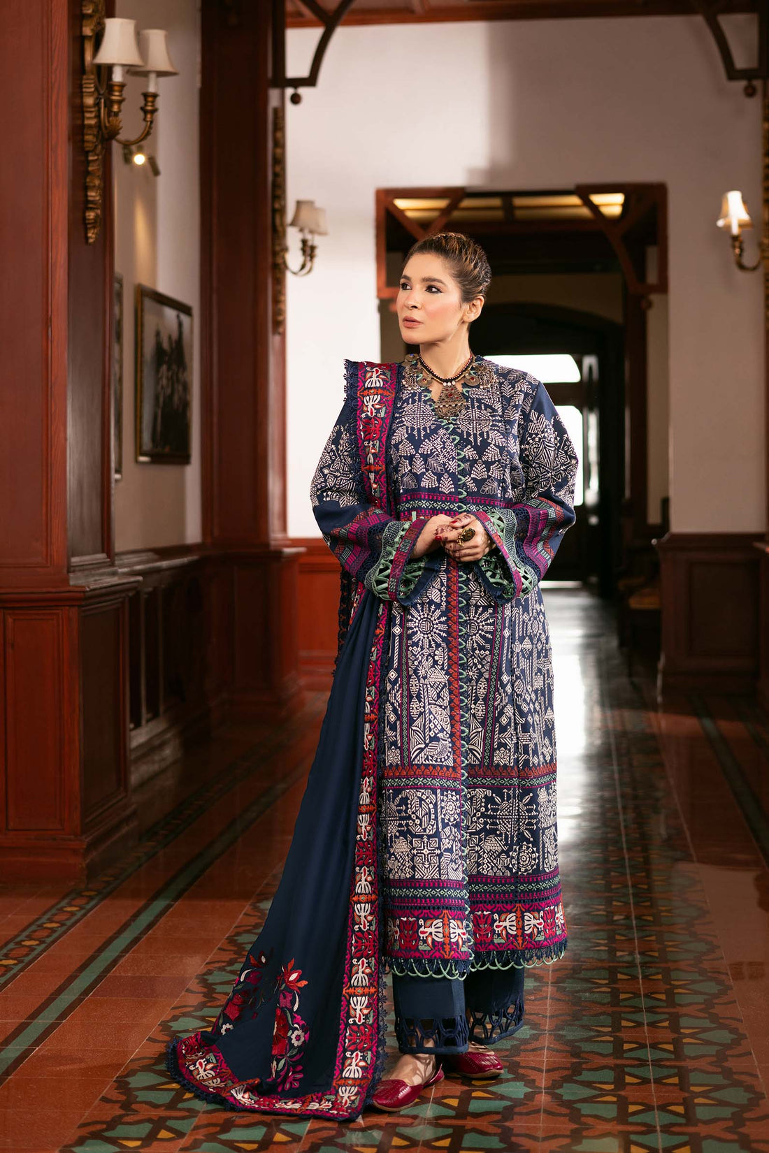 Maryam Hussain | Silk Edit |   Breeze by Maryam Hussian - Designer Dress - Type: Ladies Clothes - Available at Libayah - 100% Original