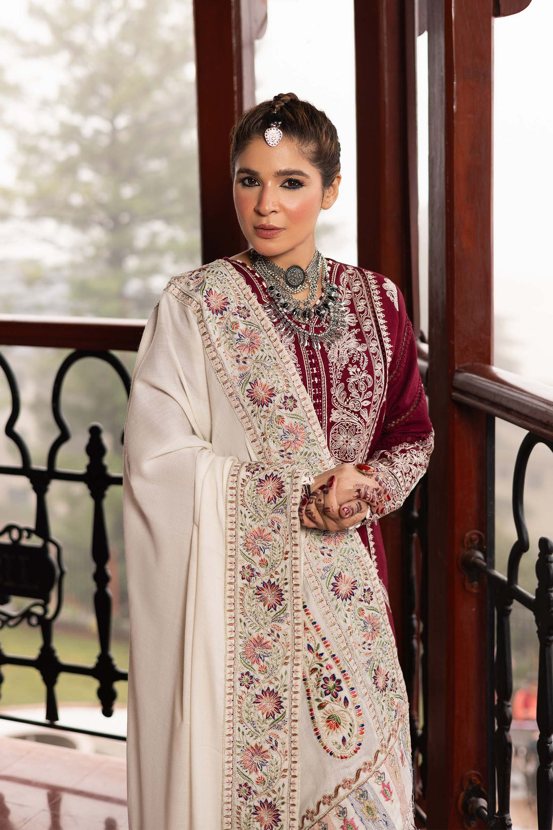 Maryam Hussain | Silk Edit |  Jade by Maryam Hussain - Designer Dress - Type: Ladies Clothes - Available at Libayah - 100% Original