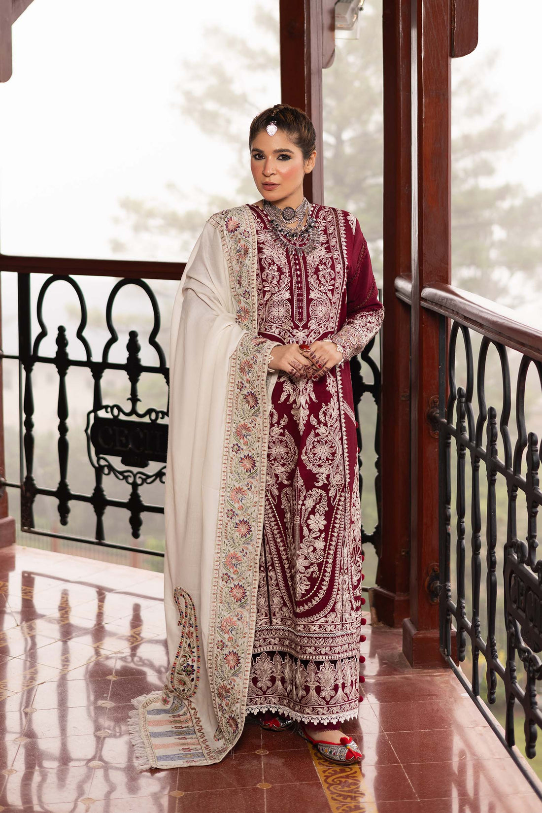 Maryam Hussain | Silk Edit |  Jade by Maryam Hussain - Designer Dress - Type: Ladies Clothes - Available at Libayah - 100% Original