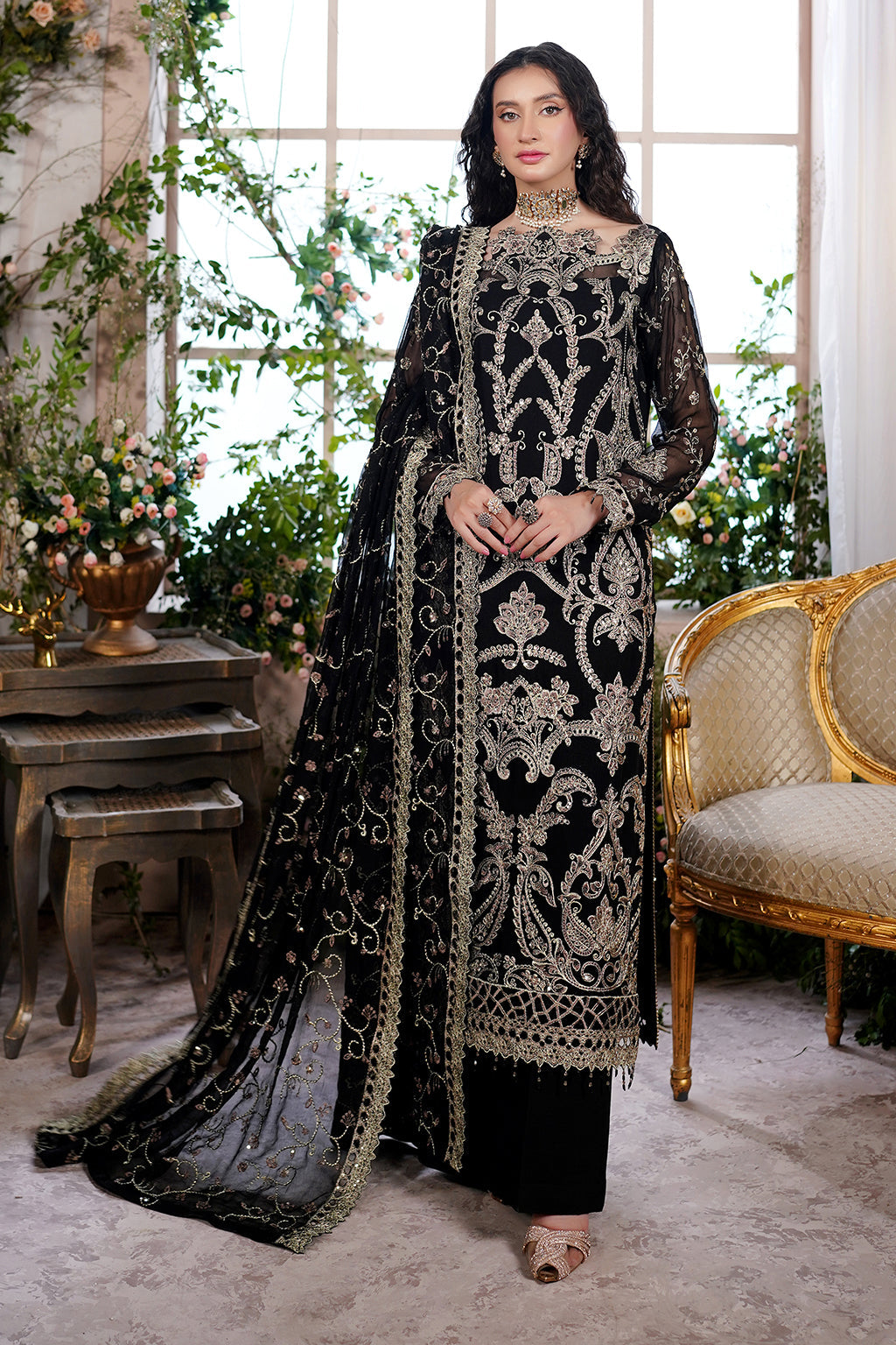 Maryams | Aarzu Formals | Kiara-A-8007 by Maryams - Designer Dress - Type: Ladies Clothes - Available at Libayah - 100% Original