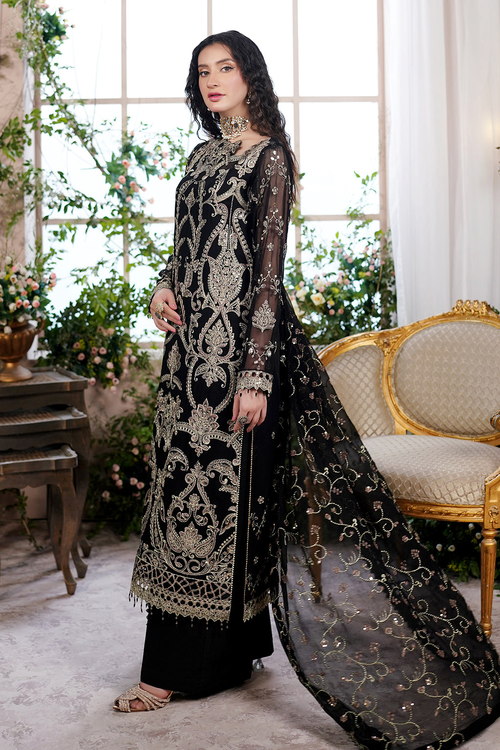 Maryams | Aarzu Formals | Kiara-A-8007 by Maryams - Designer Dress - Type: Ladies Clothes - Available at Libayah - 100% Original