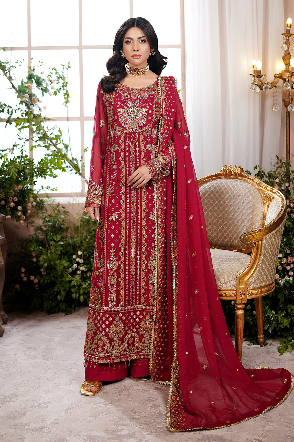 Maryams | Aarzu Formals | Zaafia-a-8005 by Maryams - Designer Dress - Type: Ladies Clothes - Available at Libayah - 100% Original