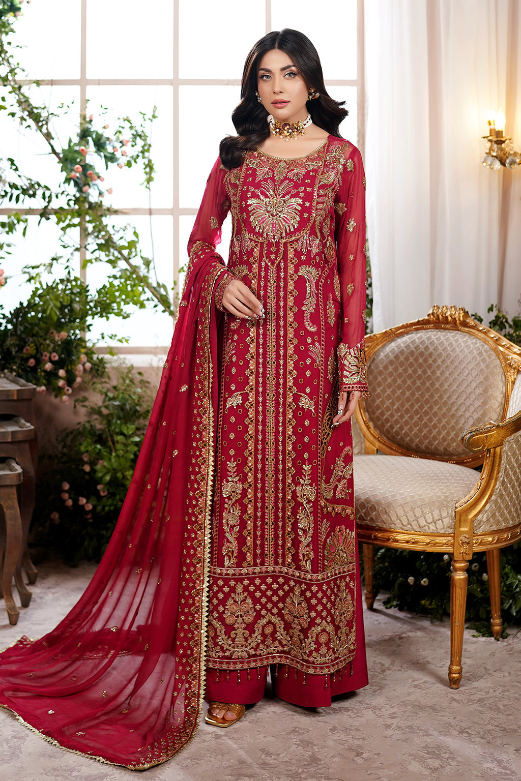 Maryams | Aarzu Formals | Zaafia-a-8005 by Maryams - Designer Dress - Type: Ladies Clothes - Available at Libayah - 100% Original
