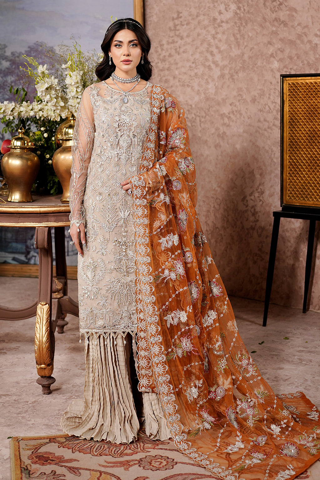 Maryams | Aarzu Formals | Eiraam-A-8003 by Maryams - Designer Dress - Type: Ladies Clothes - Available at Libayah - 100% Original