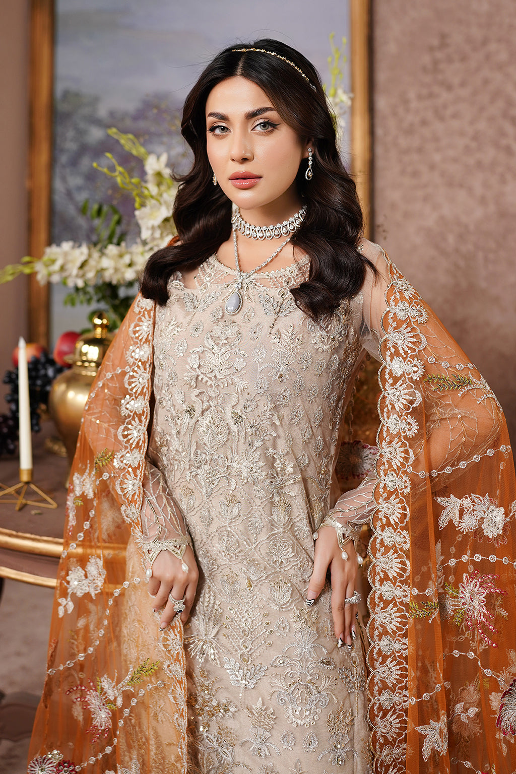 Maryams | Aarzu Formals | Eiraam-A-8003 by Maryams - Designer Dress - Type: Ladies Clothes - Available at Libayah - 100% Original