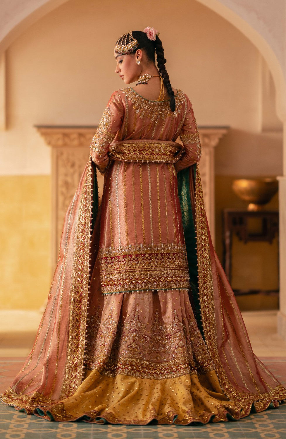 Maryum N Maria | Gul Posh Wedding Formals | ZUMANI BEGUM - MS40068 by Maryum N Maria - Designer Dress - Type: Ladies Clothes - Available at Libayah - 100% Original