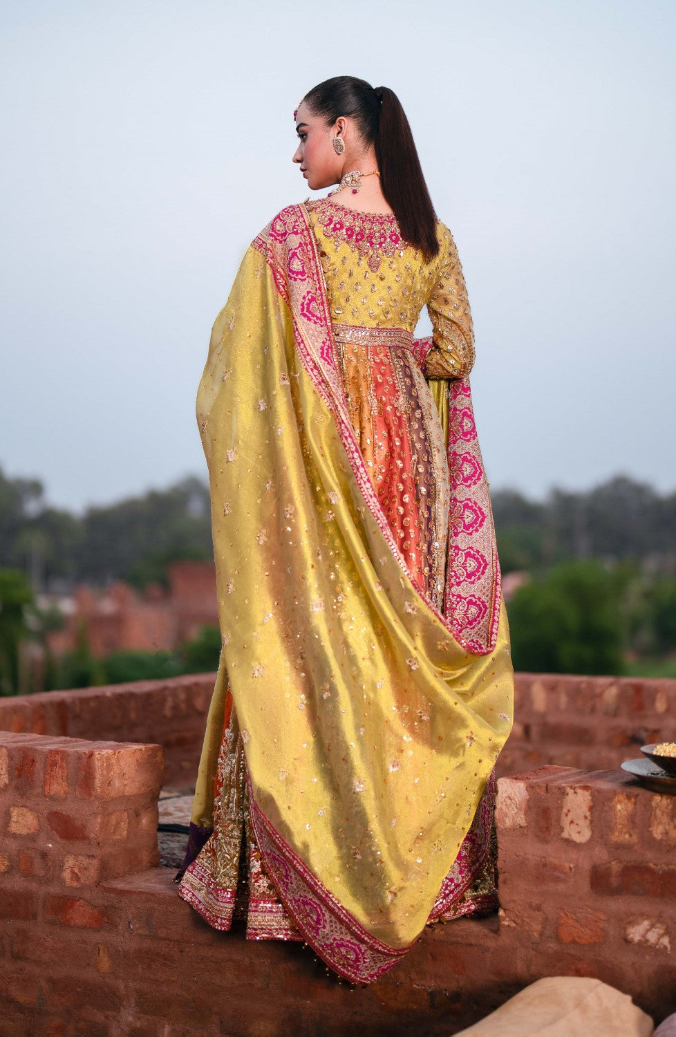 Maryum N Maria | Gul Posh Wedding Formals | PAKEEZA - MS40069 by Maryum N Maria - Designer Dress - Type: Ladies Clothes - Available at Libayah - 100% Original