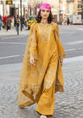Meem | Luxury Eid Lawn 24 | MD-03 MUSTARD by Meem - Designer Dress - Type: Ladies Clothes - Available at Libayah - 100% Original