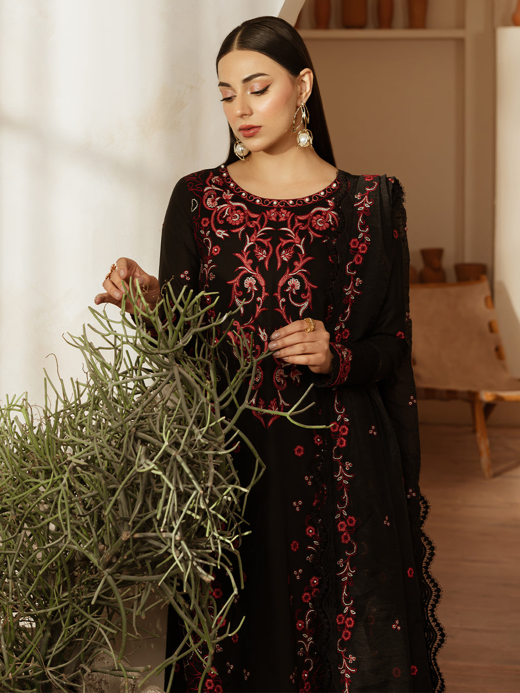 Mahnur | Florence Luxury Lawn 25 | MEHARMAH by Mahnur - Designer Dress - Type: Ladies Clothes - Available at Libayah - 100% Original