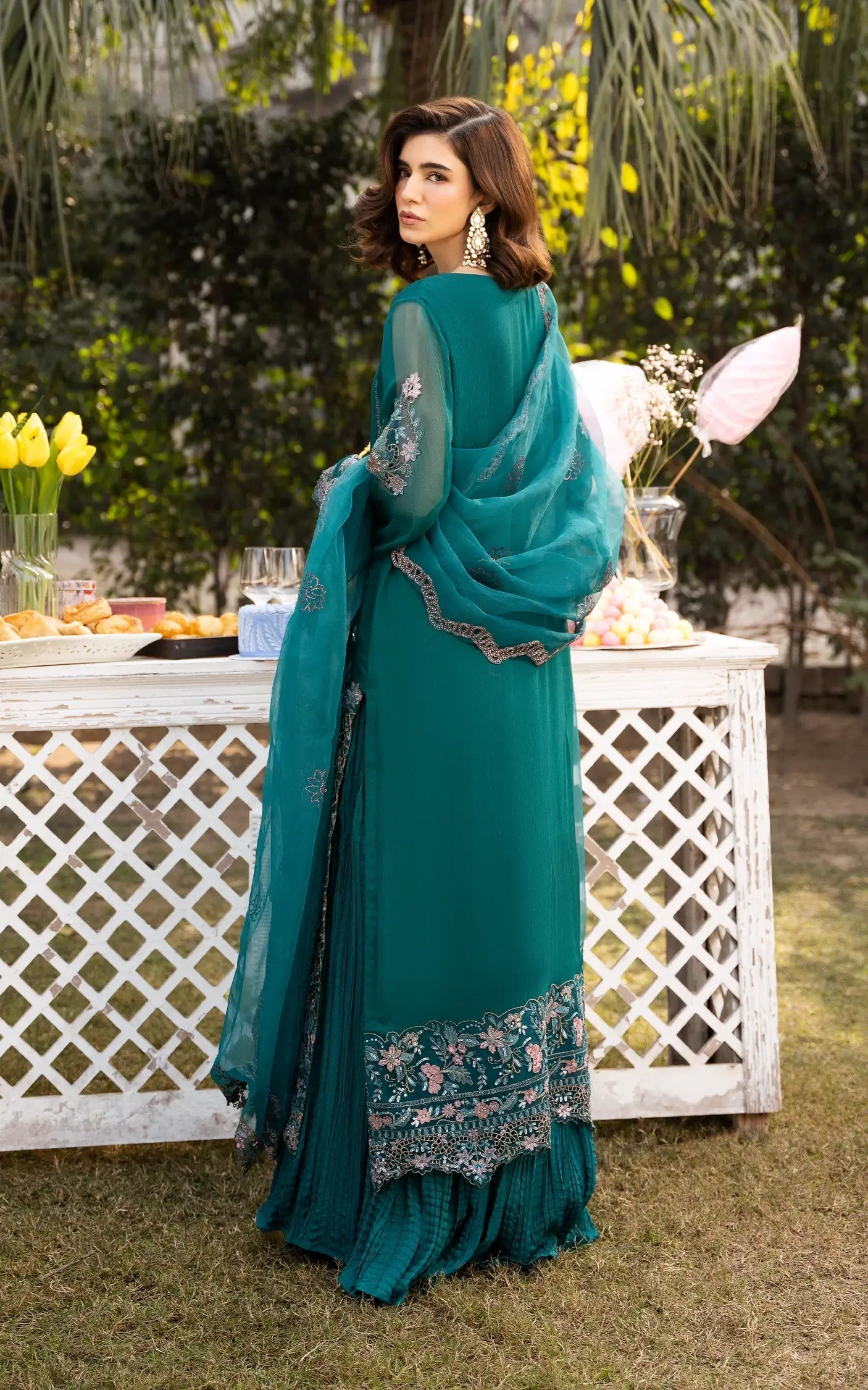Asifa and Nabeel | Sunehri Eid 25 | Meher-(SEF25-01) by Asifa and Nabeel - Designer Dress - Type: Ladies Clothes - Available at Libayah - 100% Original