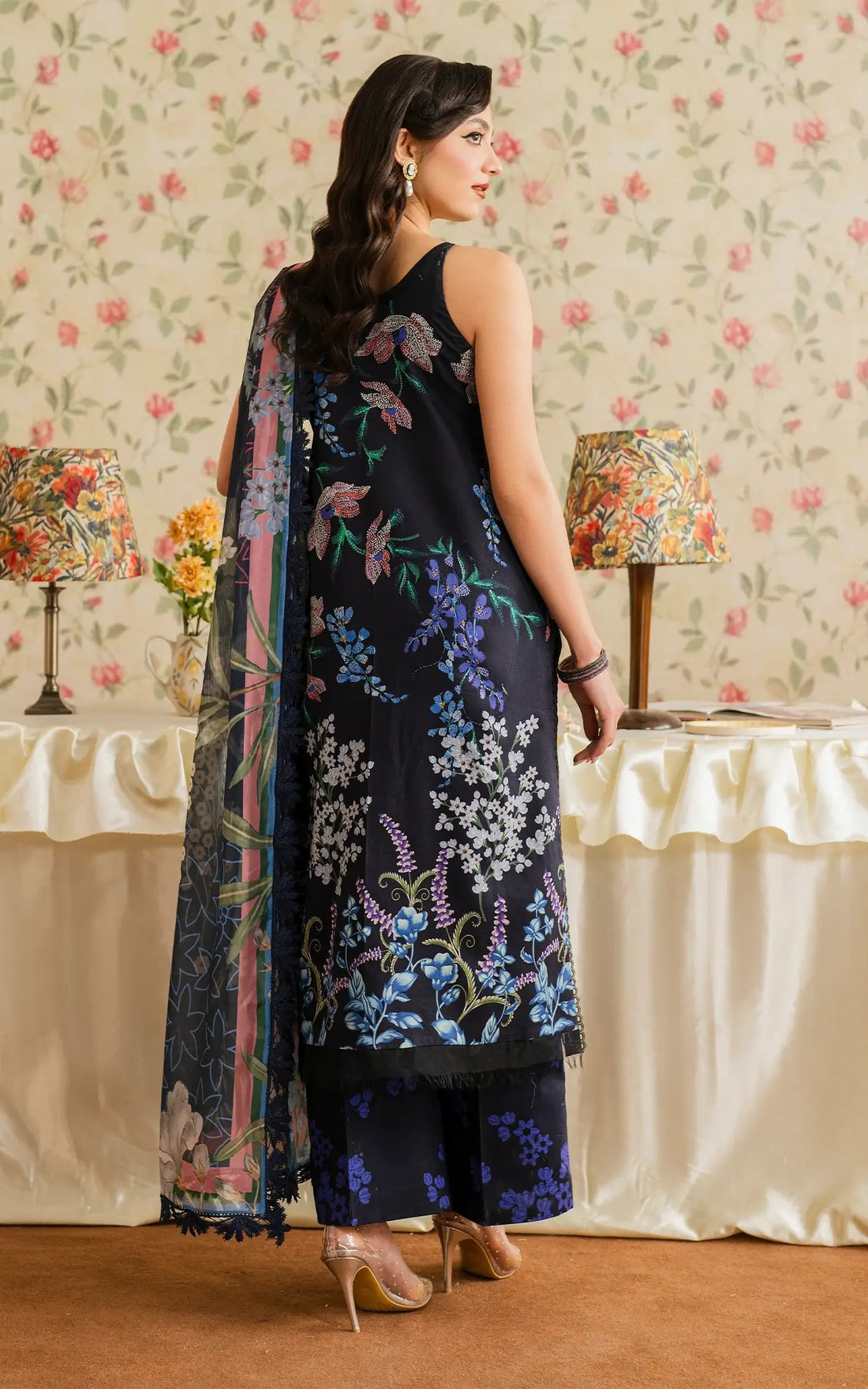 Asifa and Nabeel | Meraki Vintage 25 | Mehtab (MVL25-10) by Asifa and Nabeel - Designer Dress - Type: Ladies Clothes - Available at Libayah - 100% Original