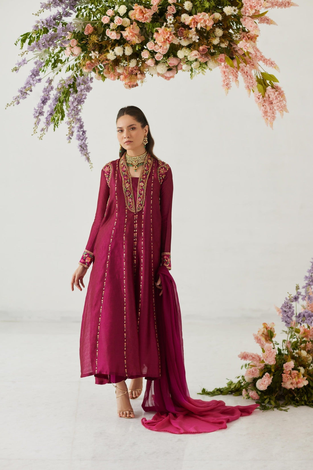 Mina Hasan | Luxury Pret | MHLP-1300 by Mina Hasan - Designer Dress - Type: Ladies Clothes - Available at Libayah - 100% Original