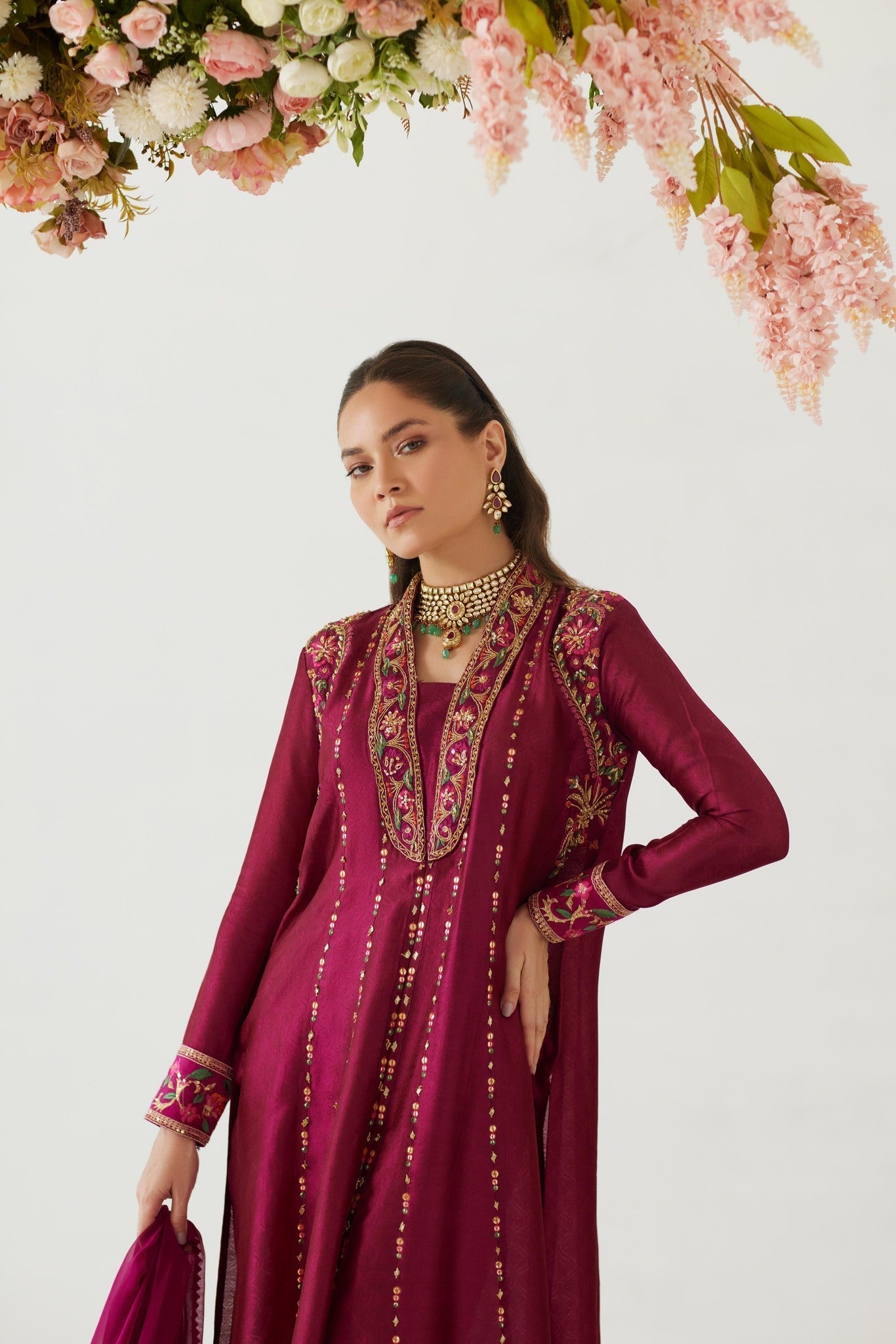 Mina Hasan | Luxury Pret | MHLP-1300 by Mina Hasan - Designer Dress - Type: Ladies Clothes - Available at Libayah - 100% Original