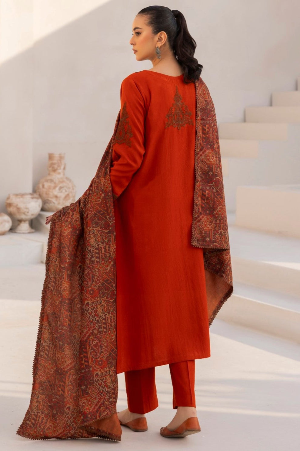 Mohagni | Winter Collection | MWD-11 by Mohagni - Designer Dress - Type: Ladies Clothes - Available at Libayah - 100% Original