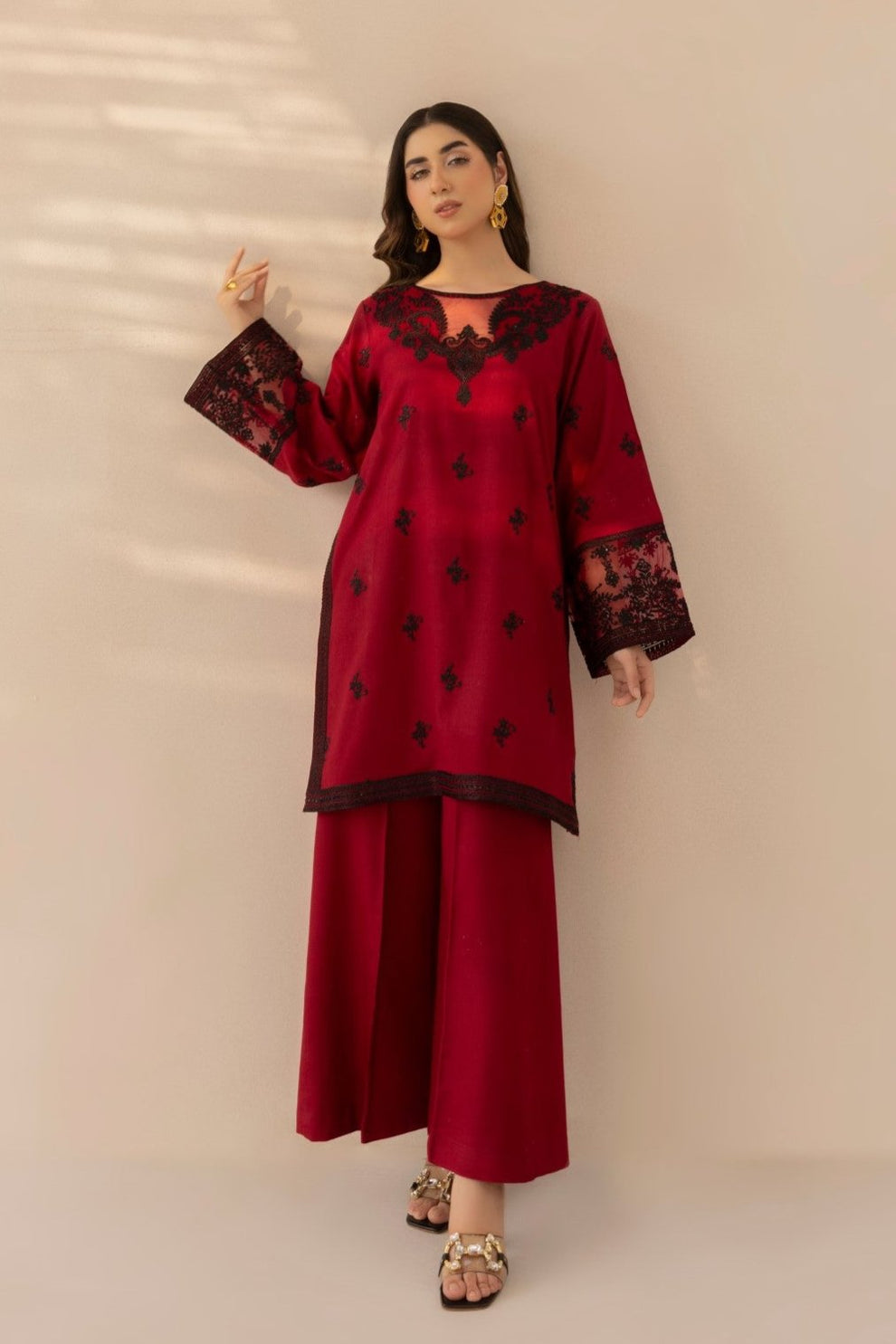 Mohagni | Winter Collection | MWD-07 by Mohagni - Designer Dress - Type: Ladies Clothes - Available at Libayah - 100% Original