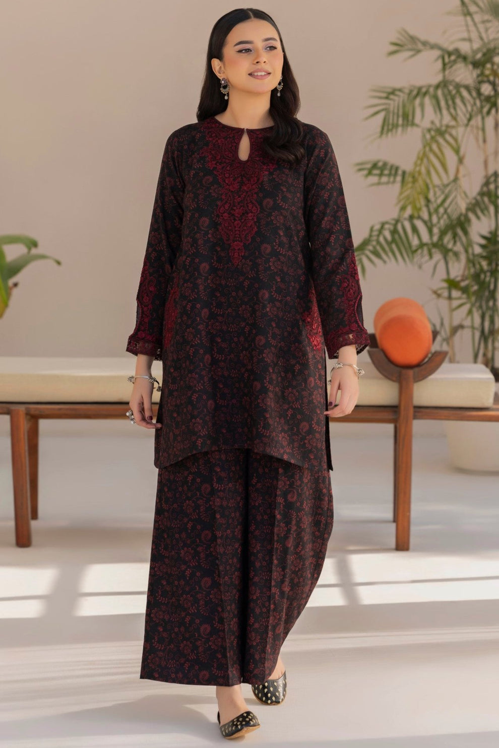 Mohagni | Winter Collection |  DZP-04 2PC by Mohagni - Designer Dress - Type: Ladies Clothes - Available at Libayah - 100% Original