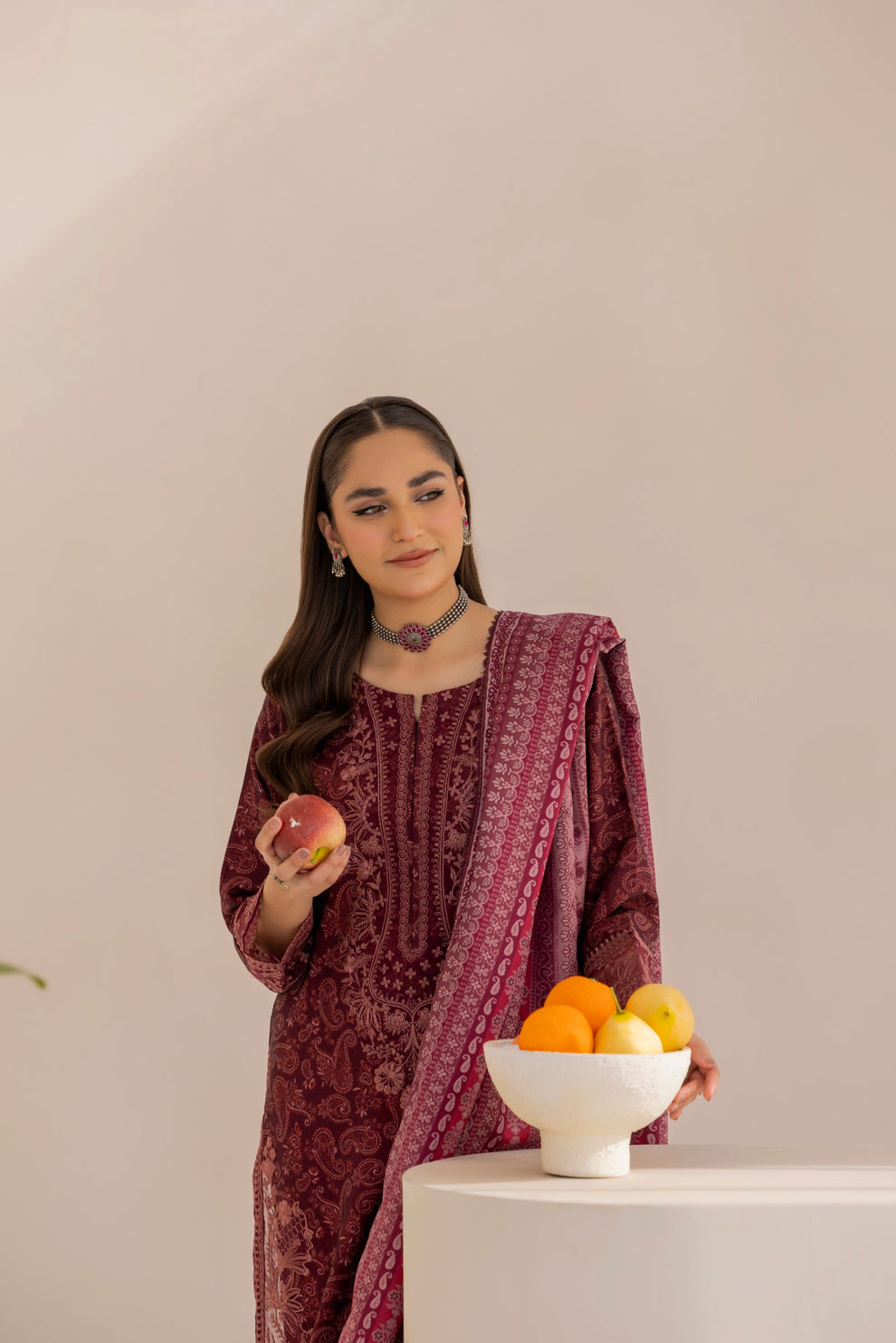 Mohagni | Winter Collection |  DZP-06 3PC by Mohagni - Designer Dress - Type: Ladies Clothes - Available at Libayah - 100% Original