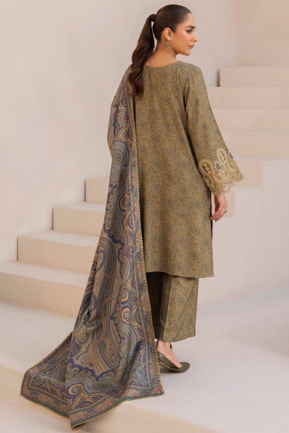 Mohagni | Winter Collection |  DZP-07 3PC by Mohagni - Designer Dress - Type: Ladies Clothes - Available at Libayah - 100% Original