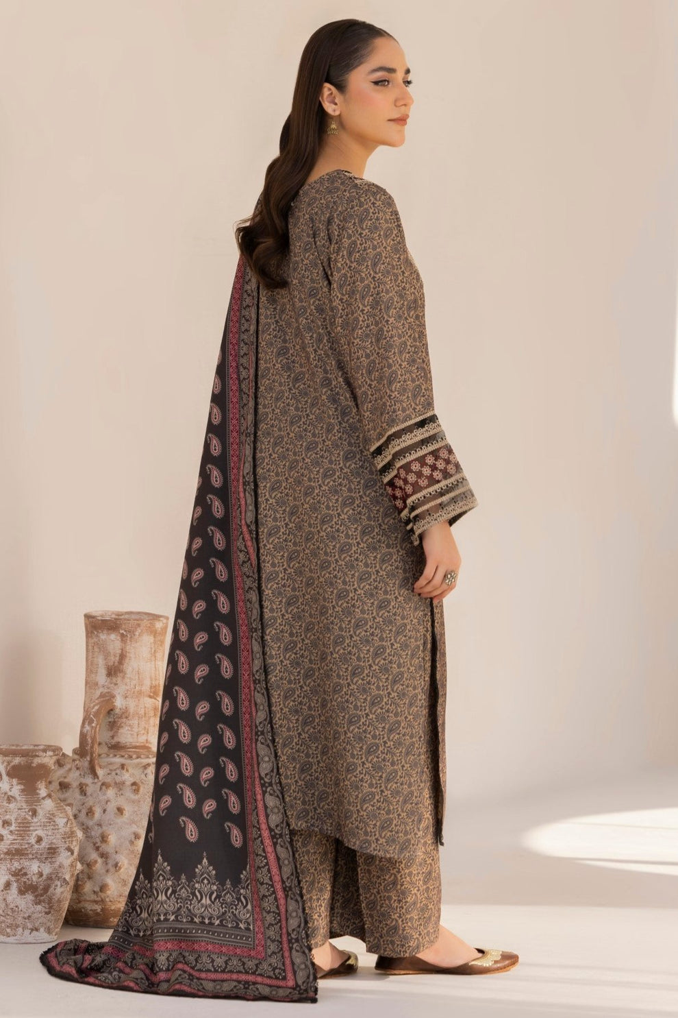 Mohagni | Winter Collection |  DZP-08 3PC by Mohagni - Designer Dress - Type: Ladies Clothes - Available at Libayah - 100% Original