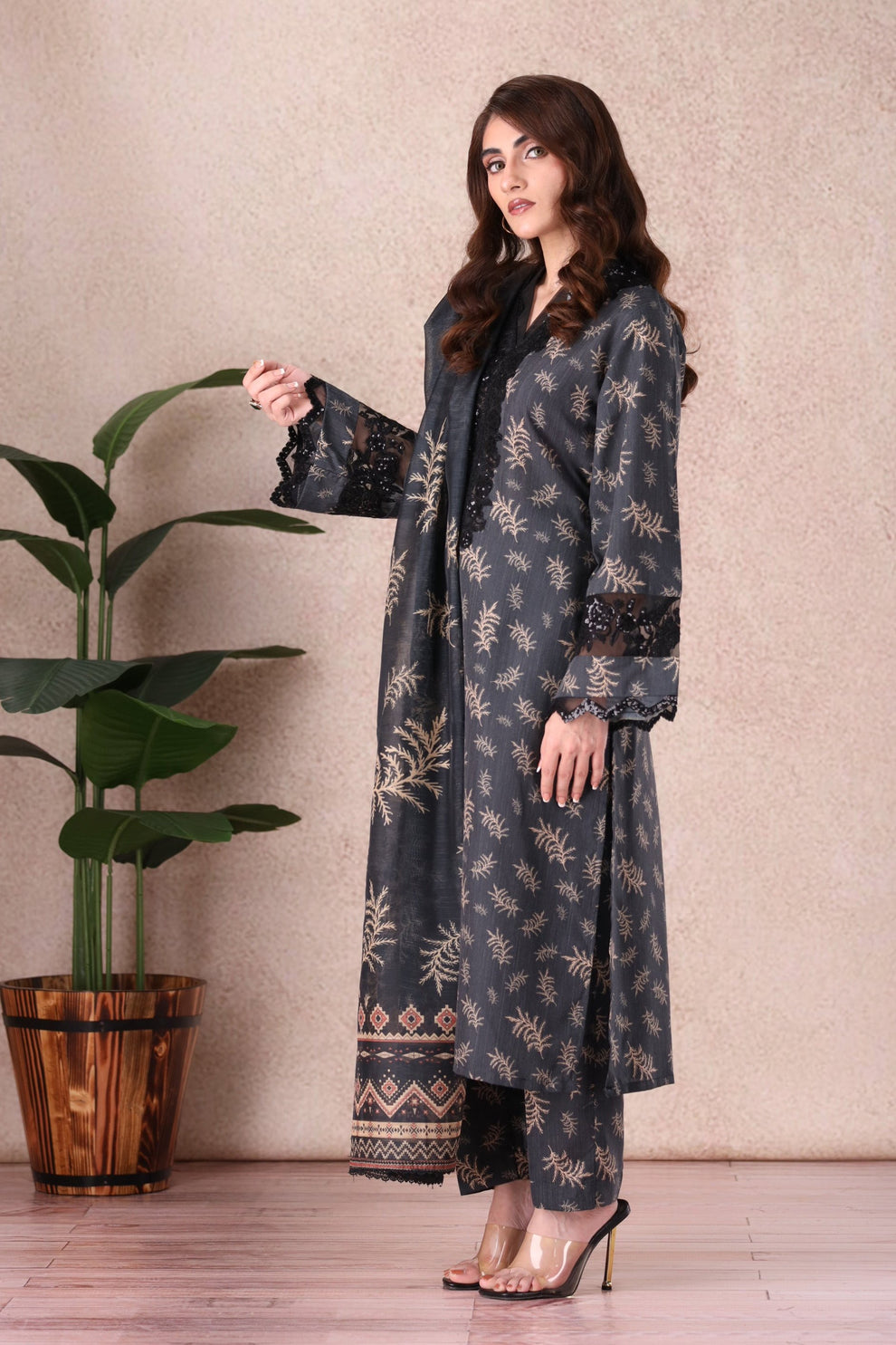 Mohagni | Winter Collection | BLS-101 by Mohagni - Designer Dress - Type: Ladies Clothes - Available at Libayah - 100% Original