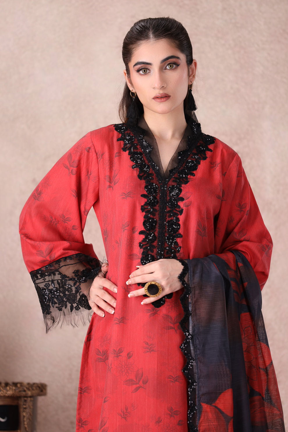 Mohagni | Winter Collection | BLS-102 by Mohagni - Designer Dress - Type: Ladies Clothes - Available at Libayah - 100% Original