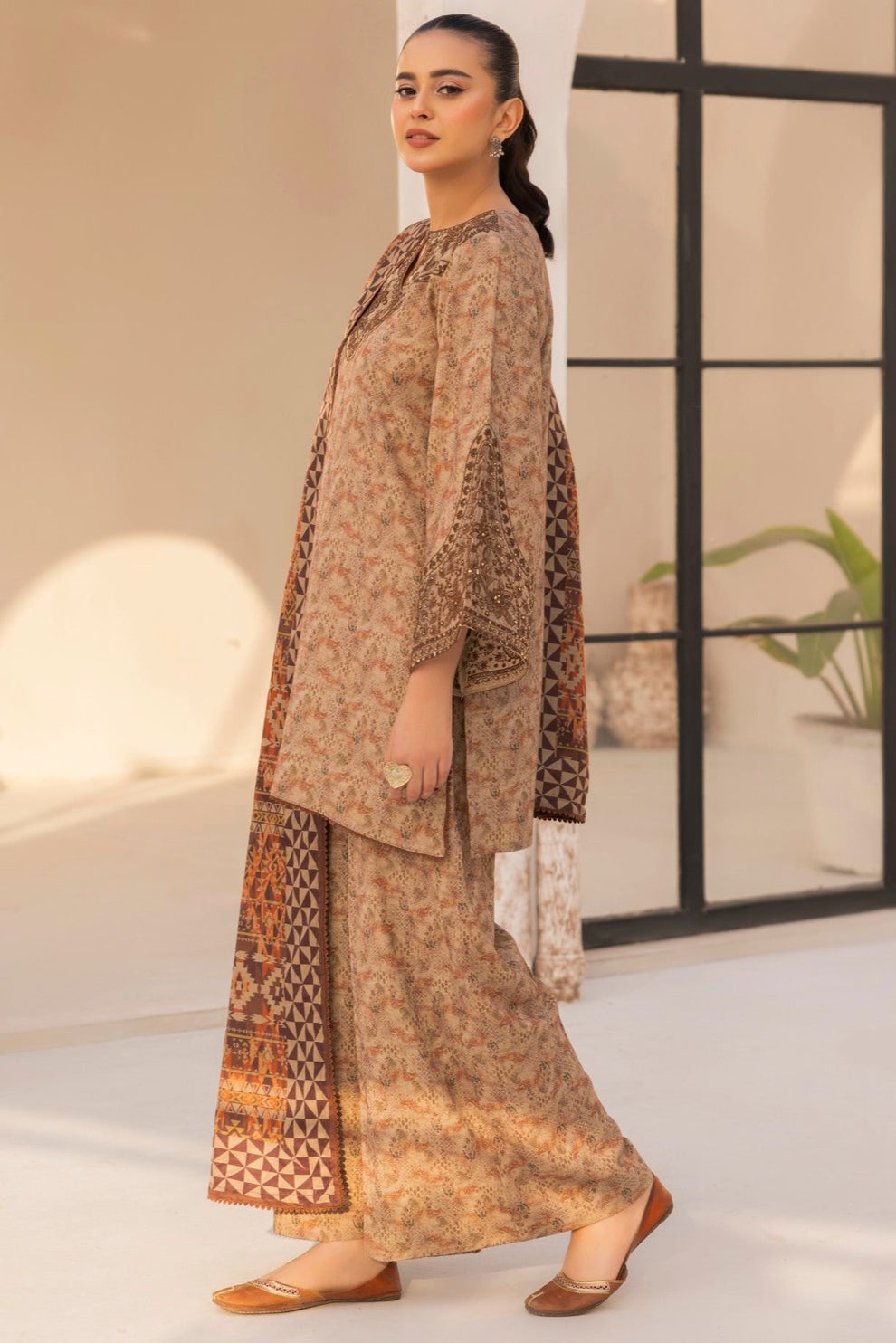Mohagni | Winter Collection |  DZP-09 3PC by Mohagni - Designer Dress - Type: Ladies Clothes - Available at Libayah - 100% Original