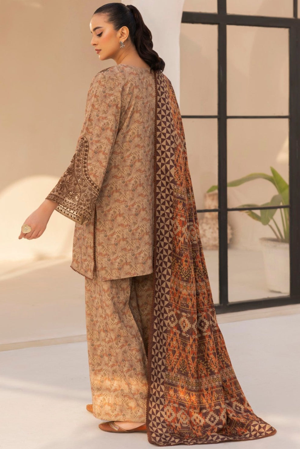 Mohagni | Winter Collection |  DZP-09 3PC by Mohagni - Designer Dress - Type: Ladies Clothes - Available at Libayah - 100% Original
