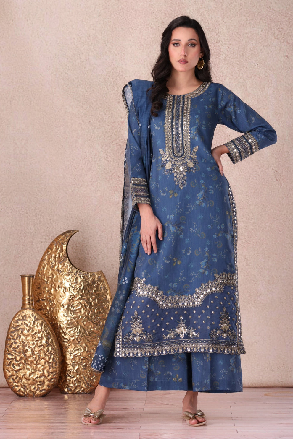Mohagni | Winter Collection |  BLS-103 by Mohagni - Designer Dress - Type: Ladies Clothes - Available at Libayah - 100% Original