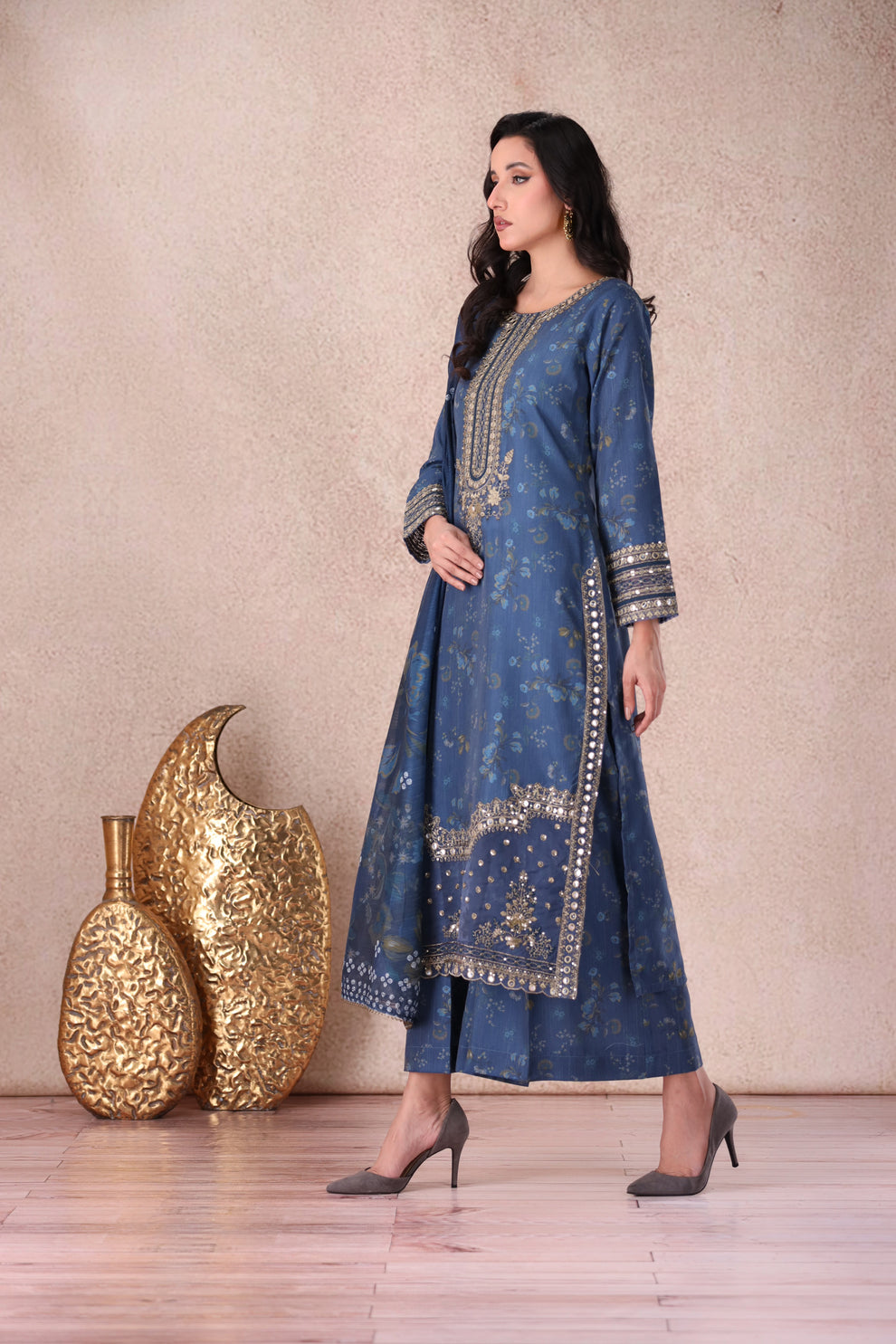 Mohagni | Winter Collection |  BLS-103 by Mohagni - Designer Dress - Type: Ladies Clothes - Available at Libayah - 100% Original