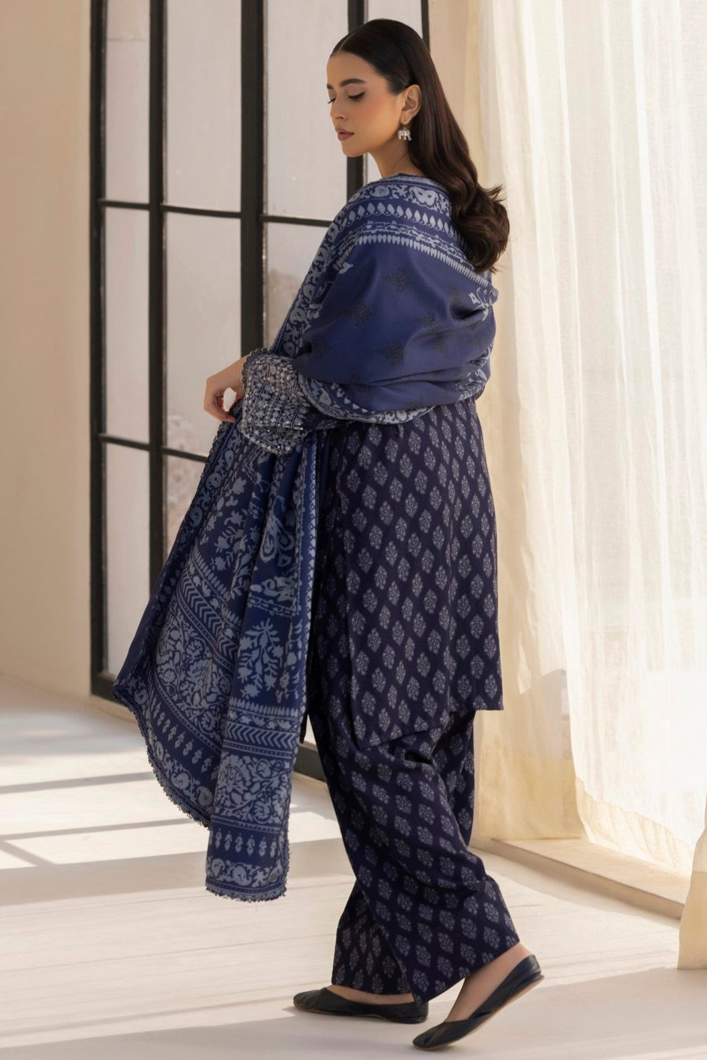 Mohagni | Winter Collection |  DZP-10 3PC by Mohagni - Designer Dress - Type: Ladies Clothes - Available at Libayah - 100% Original