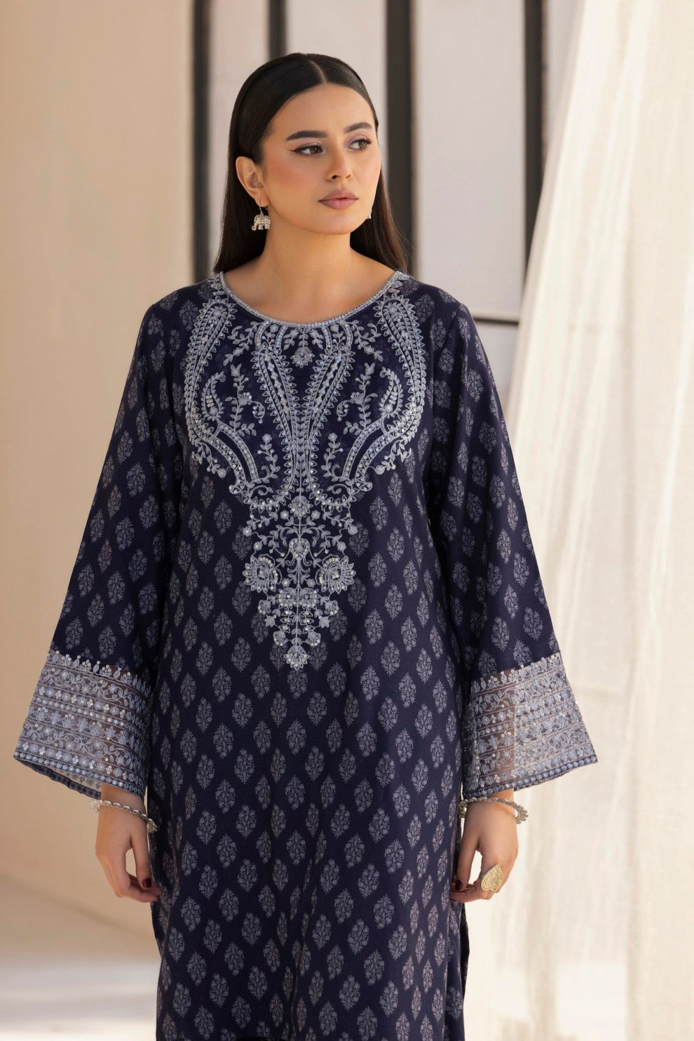 Mohagni | Winter Collection |  DZP-10 3PC by Mohagni - Designer Dress - Type: Ladies Clothes - Available at Libayah - 100% Original