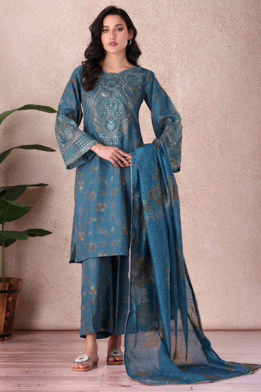Mohagni | Winter Collection |  BLS-104 by Mohagni - Designer Dress - Type: Ladies Clothes - Available at Libayah - 100% Original