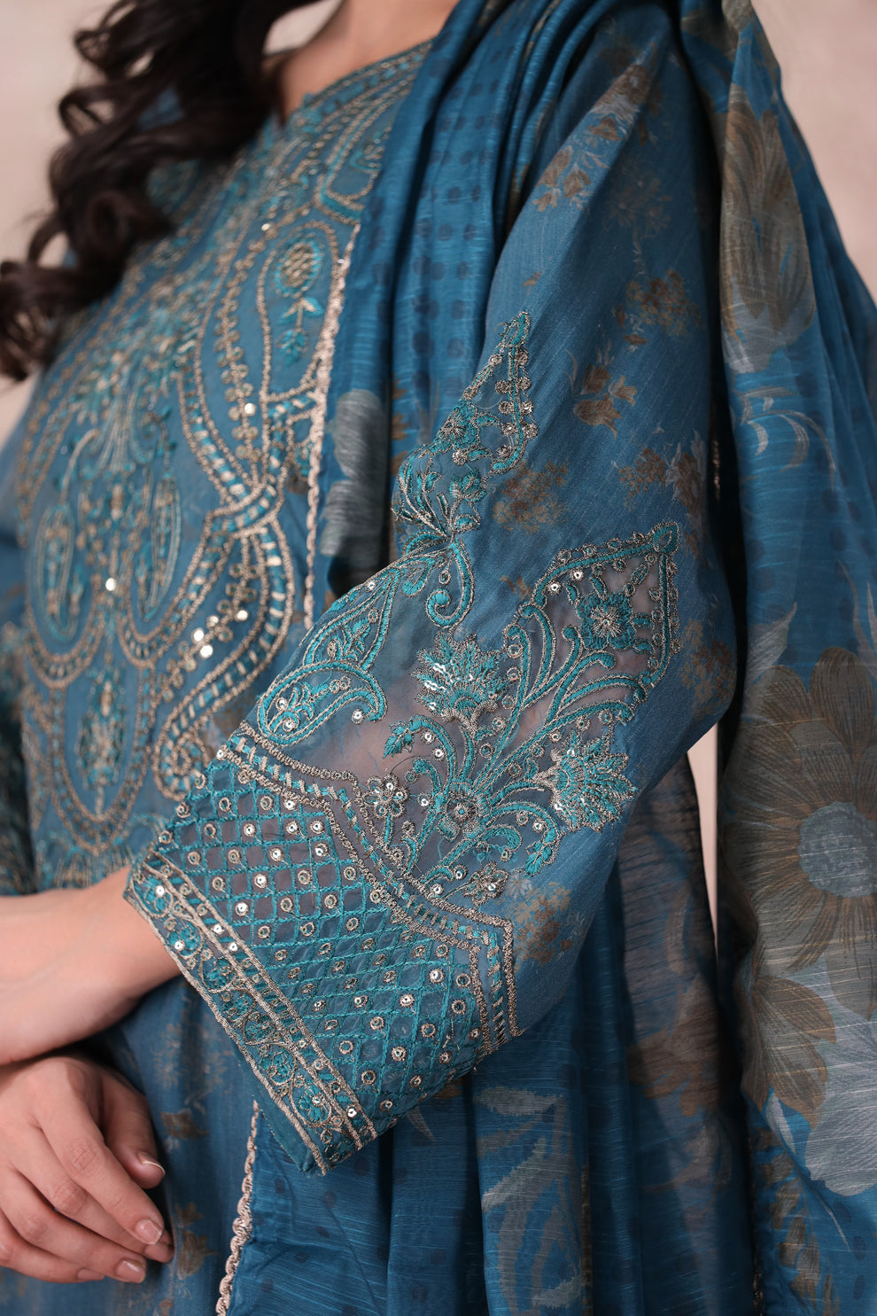Mohagni | Winter Collection |  BLS-104 by Mohagni - Designer Dress - Type: Ladies Clothes - Available at Libayah - 100% Original