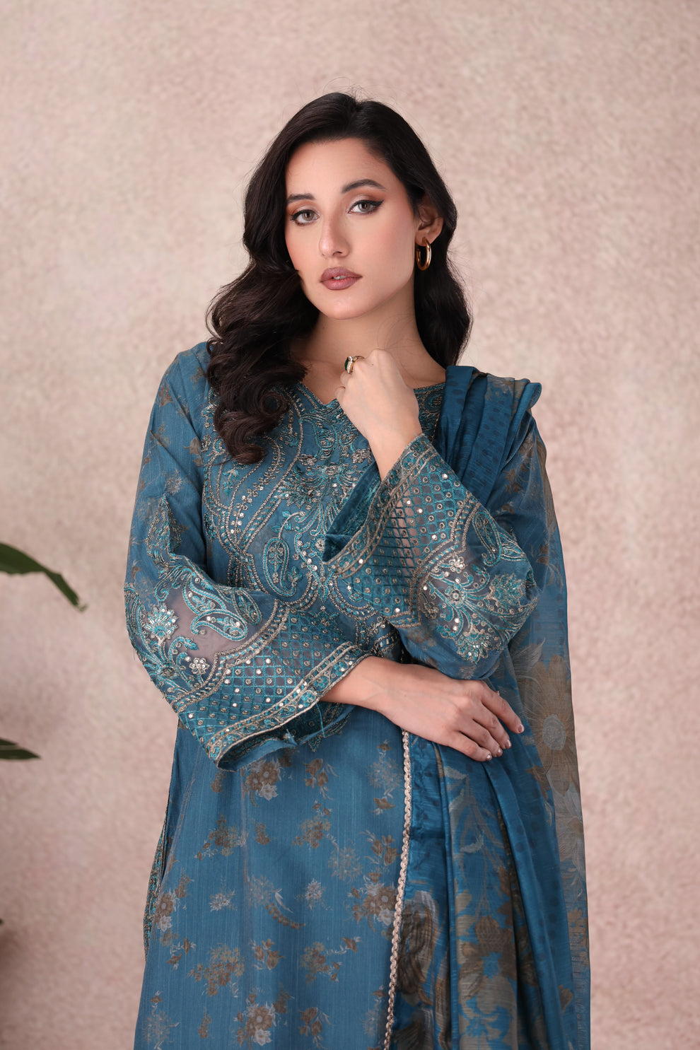 Mohagni | Winter Collection |  BLS-104 by Mohagni - Designer Dress - Type: Ladies Clothes - Available at Libayah - 100% Original